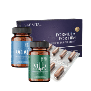 Kinderwunsch Paket Man (1xFertility/1xOmega3/ 1xB-Complex)